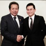 Vincent Teo and The Minister of Foreign Affairs of Malaysia